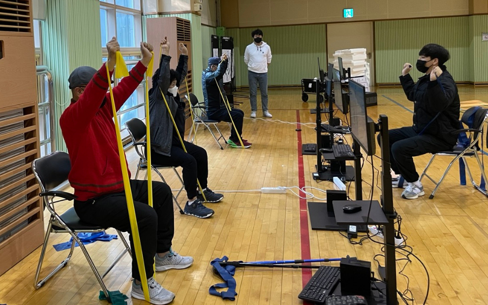 REMO x National Rehabilitation Center: AI-Powered Group Exercise Station for the Disabled