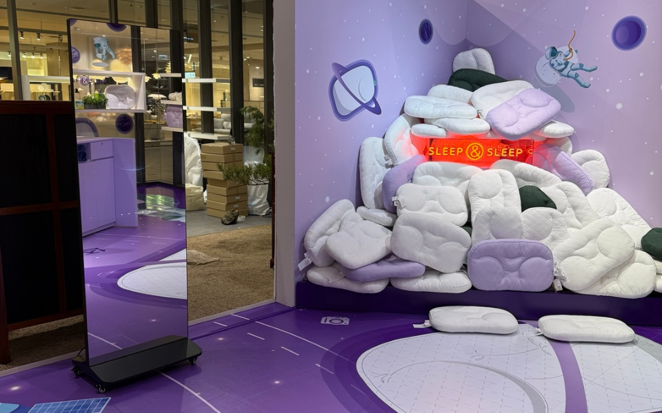 Pangyo Hyundai Department Store Sleep&Sleep Pop-up Store with FineFit AI Mirror